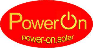 PowerOn Solar Logo